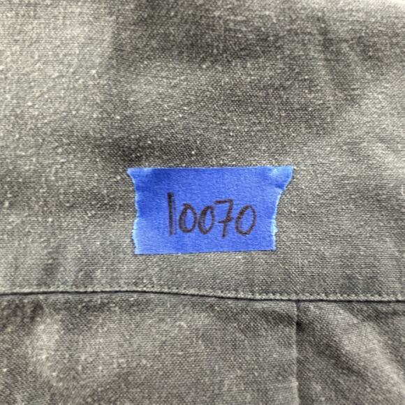 Brixton Shirt Adult Large Gray Button Up Short Sleeve Casual Streetwear Men's - Picture 14 of 14